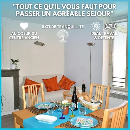 Apartment At'home, Au Centre Du Vieux Montelimar, Cosy, Wifi